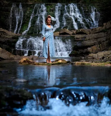 Фотографии Змейковских водопадов, отражающие величие природы