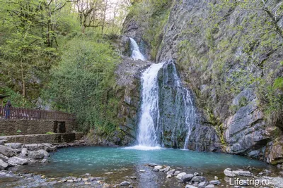 Водное шоу Змейковских водопадов на фотографиях