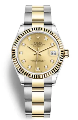 Вечная классика: Золотые часы Rolex на фото