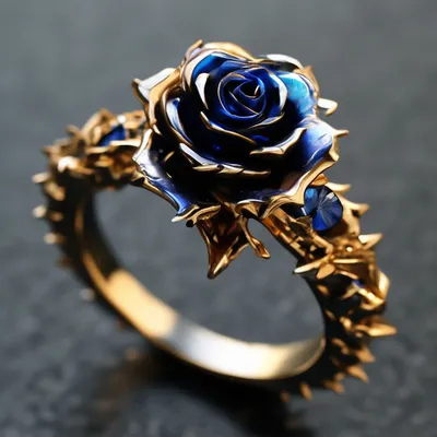 Розы в золотых кольцах: выберите размер и формат изображения