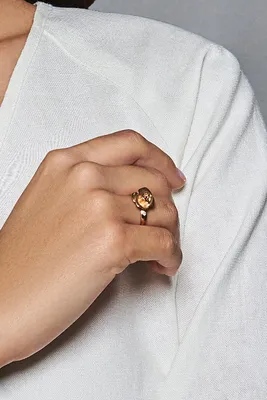 Картинка золотых колец в виде розы: выберите размер изображения