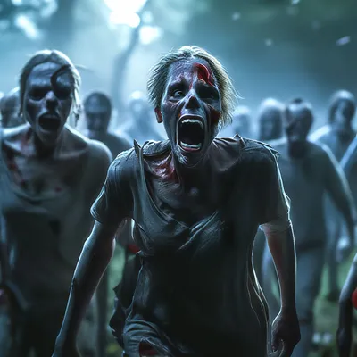 Зомби наступают: потрясающие фото сущностей из мира кинематографа